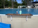 Pool Bar Shelf