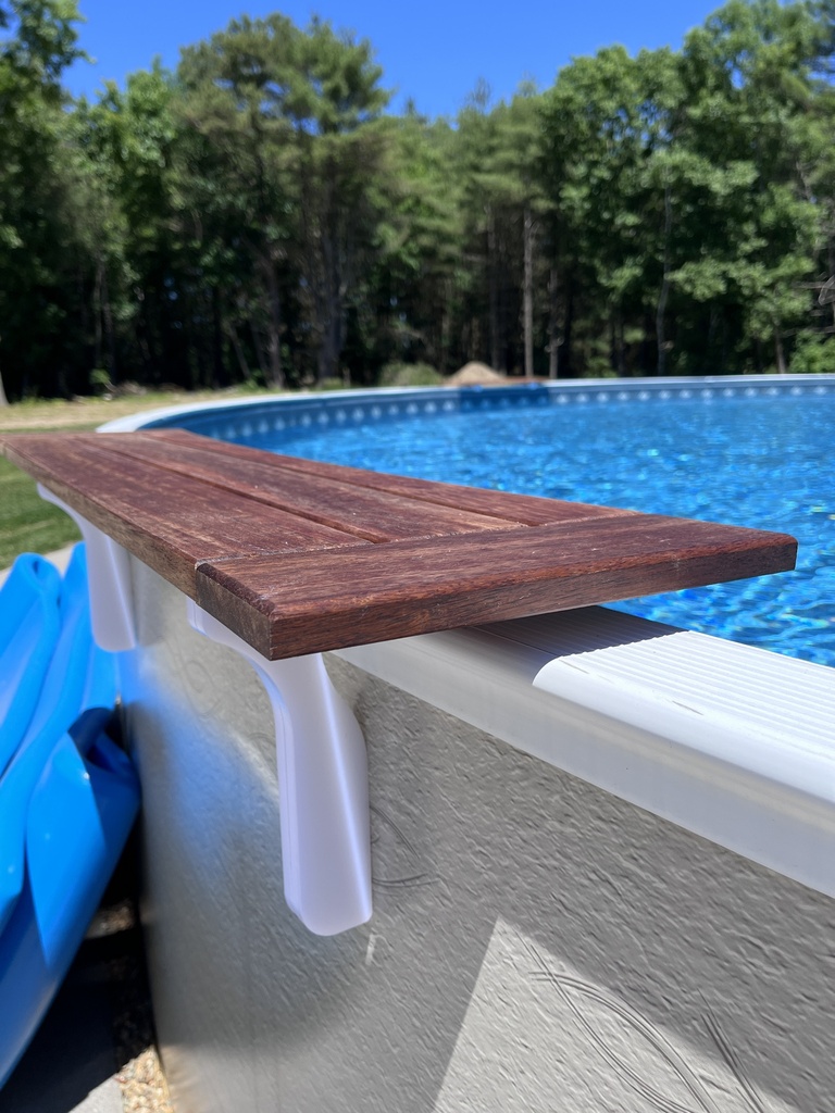 Pool Bar Shelf