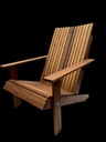 Teak "Cadillac" Adirondack Chair