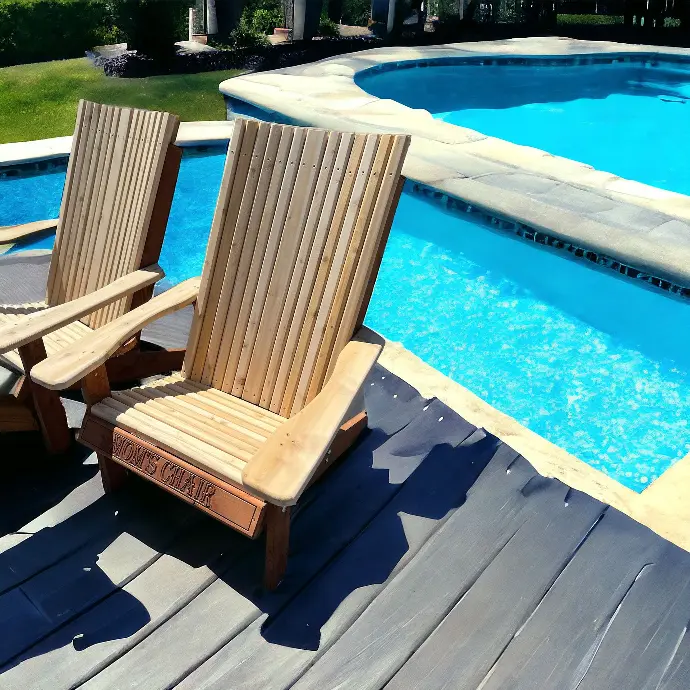 Cedar "Adi" Adirondack Chair w/Cupholder