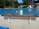 Pool Bar Shelf