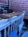 Deck or Patio Railing Bar Shelf