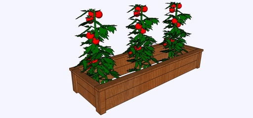 Cedar "Sebago" Garden Bed (No Bottom)