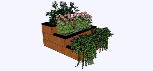 Cedar "Richardson" Stepped Garden Bed